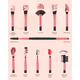 thumbnail image 3 of Juego de 14/16 brochas de maquillaje profesionales para sombras de ojos, base, correctores, rubor, resaltador, polvos, difuminado, herramienta de maquillaje femenina Kabuki, 3 of 6