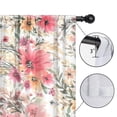 thumbnail image 4 of Blackout Kids Curtains,Pioneer Flower Floral Print Pattern Childrens Insulated Curtains Set Of 2,Bedroom Essentials,Toddler Room Decor 42"x54", 4 of 5