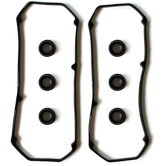 ECCPP Valve Cover Gasket Set fit 1995-2000 for Chrysler Cirrus Sebring for dodge Avenger Stratus 2004-2011 for Mitsubishi Endeavor 1995-1996 for Mitsubishi Montero VS50270