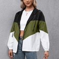 thumbnail image 3 of Women's Jacket Lightweight Bright Color Coat Soft Shell Hooded Raincoat Waterproof for Outdoor Camping Travelling New, 3 of 4