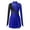Royal Blue, variant on DPOIS Womens Shiny Rhinestones Figure Ice Skating Dress Gymnastics Leotards White S