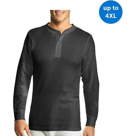 Hanes Big Men's X-Temp Thermal Underwear Henley
