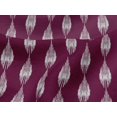 thumbnail image 4 of oneOone Tissu Jersey Viscose Rayé Ikat Imprimé au Mètre 60 Pouces de Large, 4 of 4
