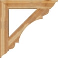 thumbnail image 3 of Ekena Millwork 6"W x 40"D x 40"H Olympic Traditional Rough Sawn Bracket, Western Red Cedar, 3 of 4