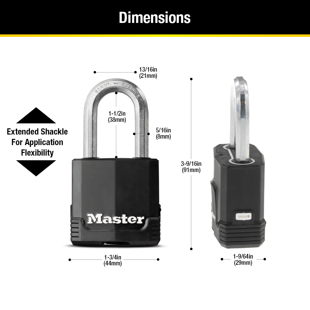 Master Lock Heavy Duty Outdoor Padlock photo 3