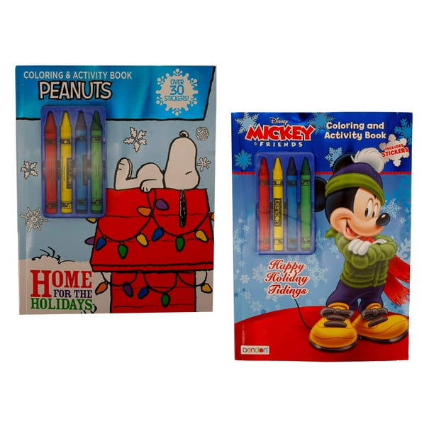 Download Holiday Coloring and Activity Books Bundle (2 Coloring ...