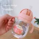 thumbnail image 2 of Taza de agua para bebé de 350ml, mango para chico, biberón para aprender a alimentar a beber, antiasfixia con bola de gravedad, taza de entrenamiento para niños con pajita, 2 of 6