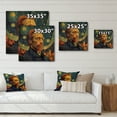 thumbnail image 4 of Designart "Vincent Van Gogh Artistic Genius" Masterpiece Print on Natural Pine Wood, 4 of 5