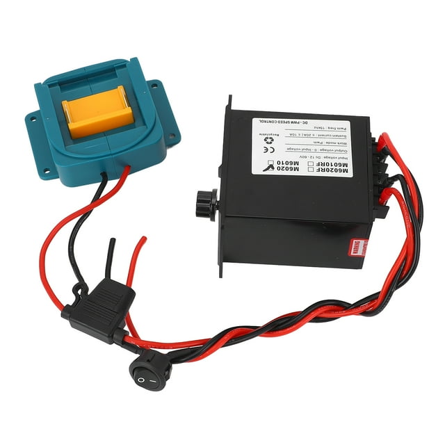 Adaptador de batería kit de regulador del motor del motor, abds y compatibilidad con metal batería rugada adaptador motor Velocidad kit de controlador para juguetes eléctricos