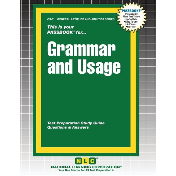 General Aptitude and Abilities Grammar and Usage, Book 7, (Paperback)