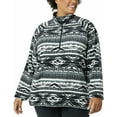 thumbnail image 4 of Eddie Bauer Womens Midweight Quarter Zip Fleece Pullover as1, Alpha, m, Regular, Regular, Fossil, Medium, 4 of 6