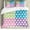Pink Blue Green, variant on Ambesonne Retro Duvet Cover Sets, Polka Dots Patchwork, 2-King, Pink Blue Green