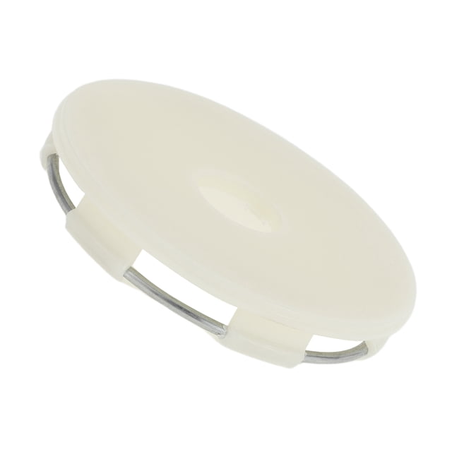 Tapa central de rueda universal Unique Bargains, duradera, 64 mm, diámetro exterior de 2.52 pulgadas, cubiertas de cubo para vehículos, beige