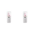 thumbnail image 1 of Monstrate Mist Facial Sprayer 30ml Beauty USB Humidificador Handheld Personal Hidratante Portable Pocket Cool Spray Face Blanco Tipo 2 2piezas, 1 of 6