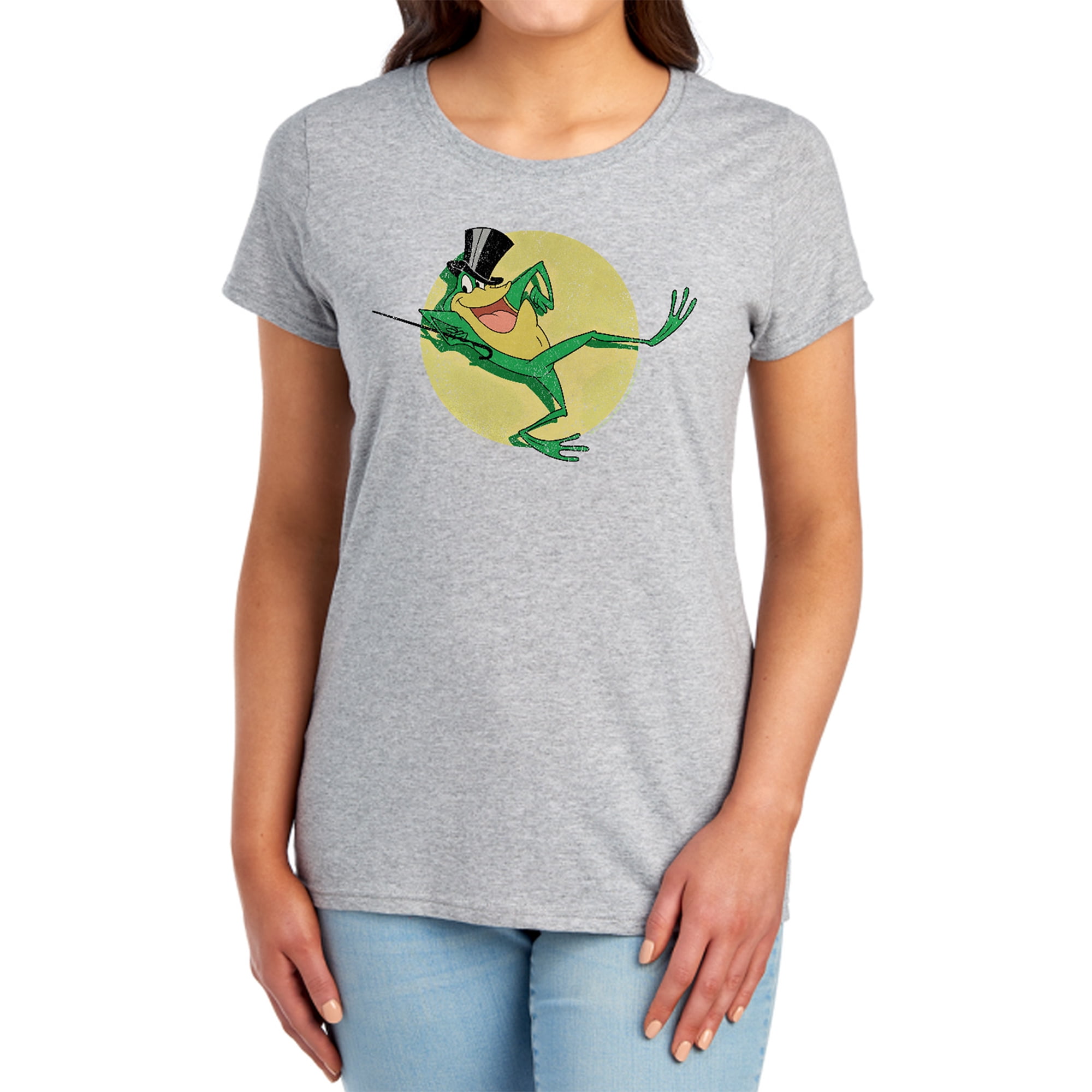 Looney Tunes Hello My Baby Women's T Shirt, Athletic Heather, Small