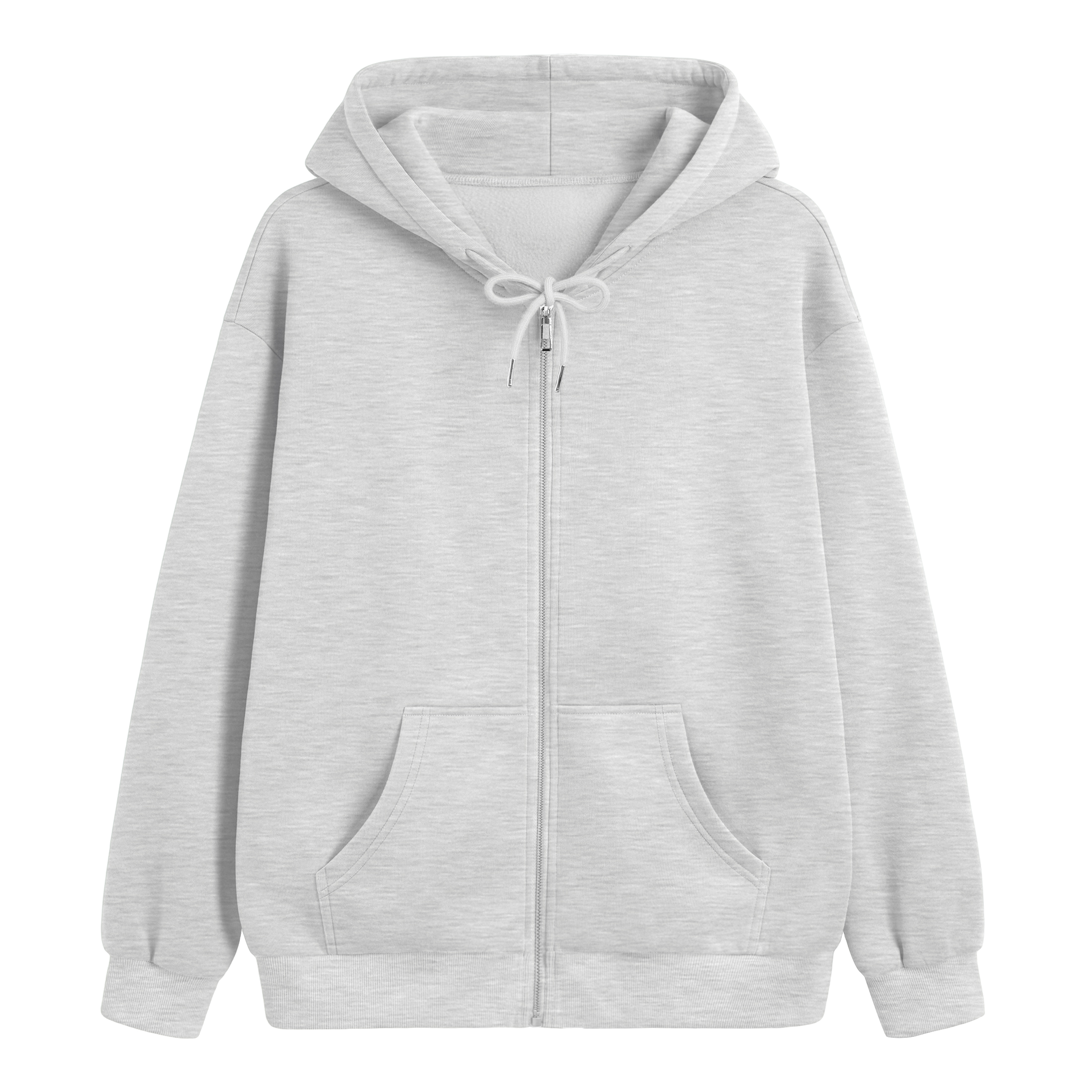 SUNBS Women's Oversized Zip-Up Fleece Hoodie photo 2