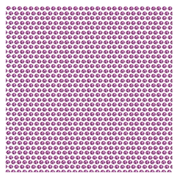 33 inch 7mm Round Metallic Pink Mardi Gras Beads - 6 Dozen (72 necklaces)