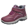 thumbnail image 6 of Mepaouo Womens Winter Snow Boots Warm Fleece Lined Anti-Slip Ankle Booties Walking Trekking Shoes, 6 of 7