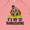 thumbnail image 4 of Inktastic First Thanksgiving Pilgrim Turkey Boys or Girls Baby Bodysuit, 4 of 5