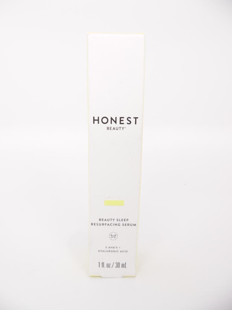 Honest Beauty Beauty Sleep Resurfacing Serum w/ 5 AHAs + Hyaluronic Acid 1 oz.