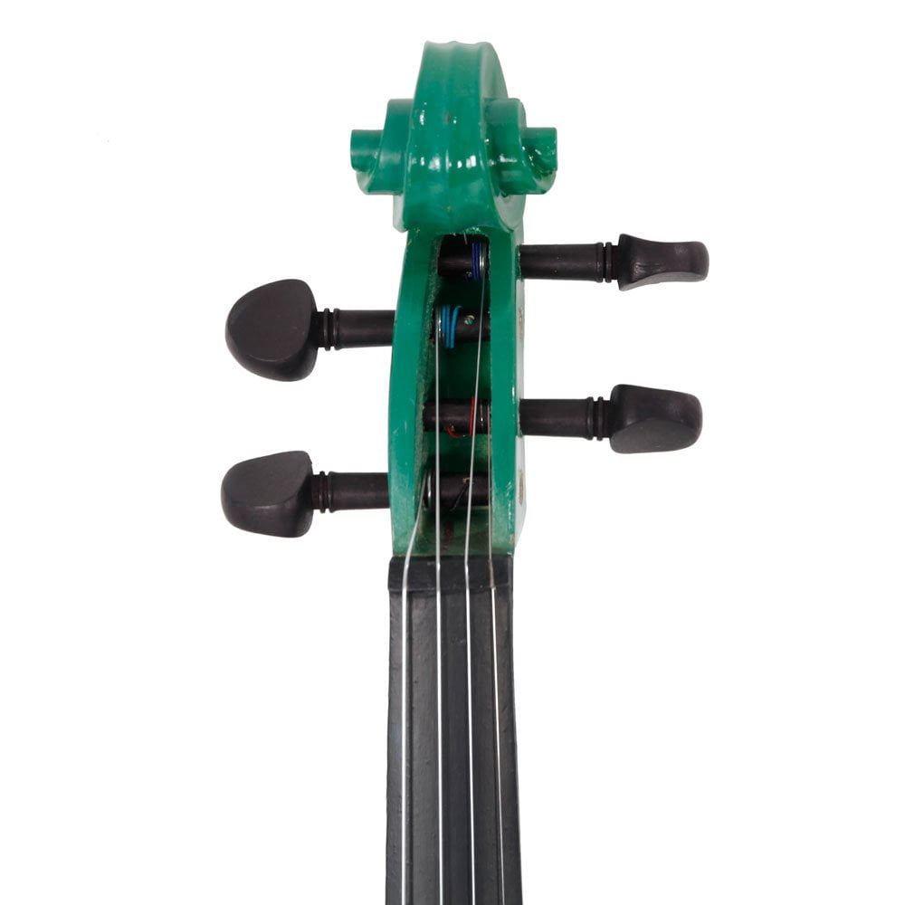 4/4 Full Size Natural Acoustic Violin with Case, Bow, and Rosin - Ideal for Student and Beginners, Natural