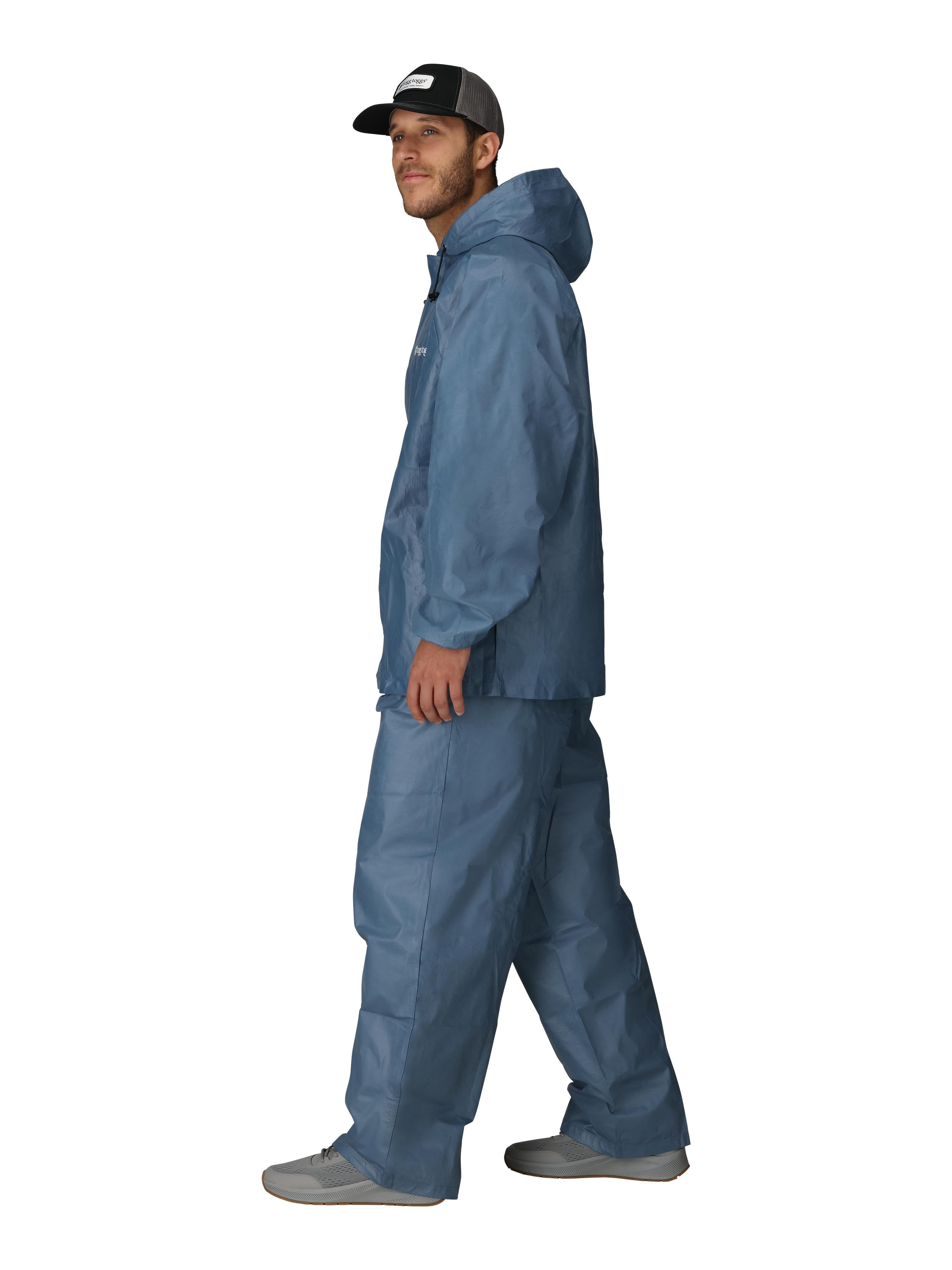 【STANDING ON THE BLUE】Ultra Rain Suit Frogg Toggs Men's Ultra-Lite2 Waterproof, Lightweight Rain Suit