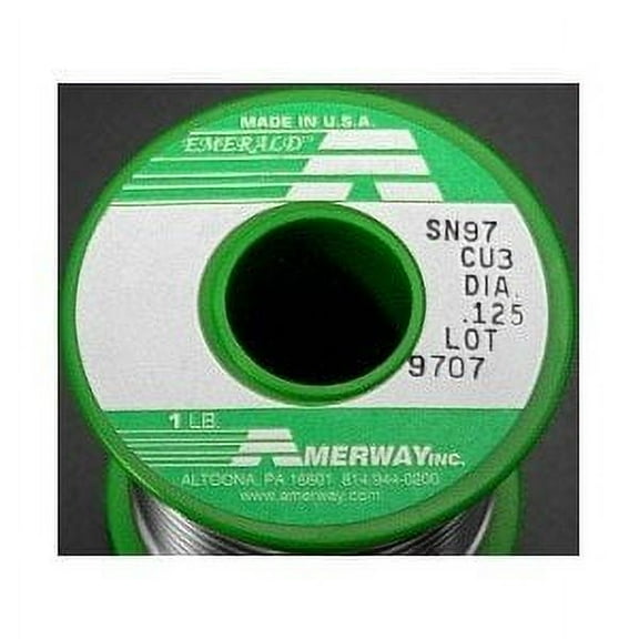 Lead Free Solid Core Solder for Stained Glass 1 Pound