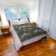 thumbnail image 3 of Pure Country Weavers William Morris Strawberry Thief Blanket - Arts & Crafts - Tapestry Throw Woven from Cotton - Made in The USA (72x54), 3 of 4