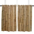 thumbnail image 4 of Bamboo Retro Shabby Plant Curtains in the Kids Bedroom Living Room Hall Window Treatments Kitchen ration Drapes Blinds, 4 of 5
