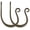 Antique Gold, variant on Urbanest Decorative Curtain Holdbacks for Drapes and Curtains, Classic Metal Drapery Tiebacks, Window Curtain Holdback Hooks, 2 Piece, Antique Brass