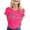 Hot Pink, variant on Easter Women's Tops Casual Loose Crewneck Tee Short Sleeve Blouses,Navy,3XL