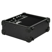 UBesGoo Electric Bass Amplifier with Volume, Bass and Middle Controls, Black