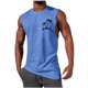 thumbnail image 1 of Hombres Sudadera Casual Cuello Redondo Tanque Deportivo sin Mangas, 1 of 4