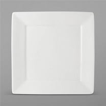Tuxton  10.12 in. Pearl White Square Plate