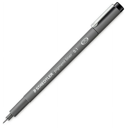 Staedtler Pigment Liner Pen - Black, 0.1 mm