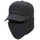 thumbnail image 2 of Gorro Ushanka para hombre con orejeras, gorro de caza cálido a prueba de viento para invierno, gorro para esquiar y nieve, 2 of 9