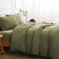 thumbnail image 2 of Duvet Cover Queen Piece Prewashed Ultra Soft Queen Bedding Set Features Zipper Closure and Corner Ties Includes Duvet Cover x & Pillowcases No Comforter, 2 of 7