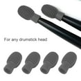 thumbnail image 1 of Mute Drumstick, Easy To Carry Drum Stick Practice Tip, Functional Eco-Friendly For Music Enthusiast Performance Gray,Orange, 1 of 8