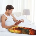 thumbnail image 5 of Salouo Sunset Meditating Dog Print Pajama Pants for Men, Lounge Pants Elastic Waistband Casual Men's sleepwear Loungewear Sleep Pajama Pant -XX-Large, 5 of 7