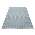thumbnail image 3 of Better Homes & Gardens 5' X 7' Blue Tribal Striped Outdoor Rug, 3 of 6