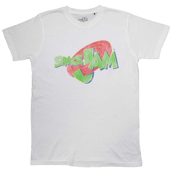 Space Jam Adult Retro Logo T-Shirt