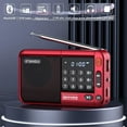 thumbnail image 2 of Sansui F33 Retro Radio Wireless Bluetooth Speaker Portable Stereo Subwoofer Mini Plug in Walkm All Band Mp3 Music Player, 2 of 7