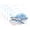 B88, variant on Ryvnso Placemats Set of 4 Turtle Swimming Dining Mats Heat-Resistant Non-Slip Washable Table Mat