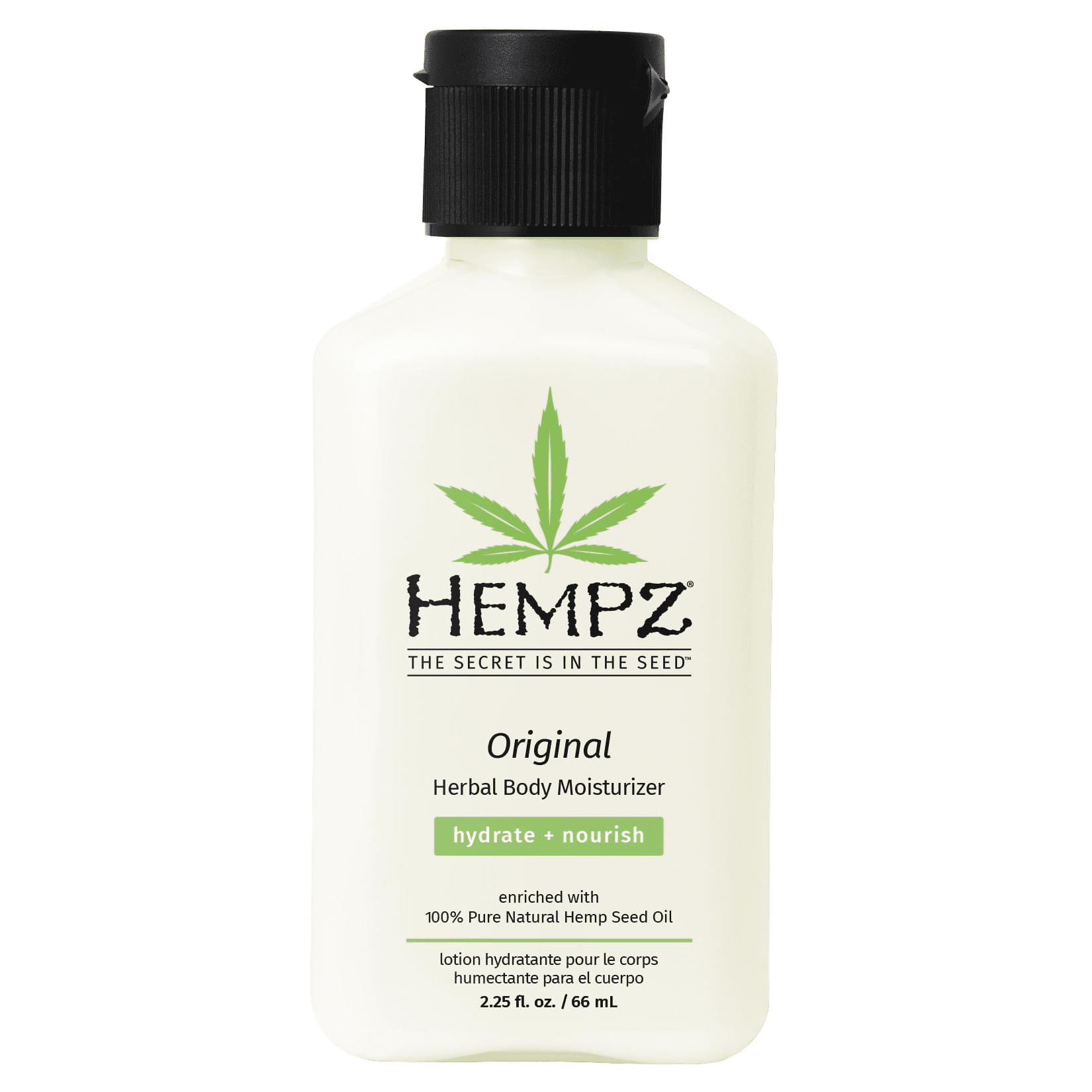 Hempz Hydrating Herbal Body Lotion, Original, 2.25 fl oz