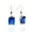 #4 Blue, variant on Women Colorful Crystal Dangle Drop Hook Earrings Party Wedding Jewelry-#1 Light Blue