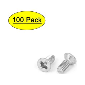 M8 x 20mm Metric Phillips Flat Head Countersunk Bolts Machine Screws