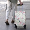 thumbnail image 3 of Pioneer Flower Floral Print Pattern Luggage Cover Fashion Suitcase Cover Baggage Covers Fit 25-28 Inch Luggage (Go Travel), 3 of 5