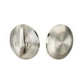 thumbnail image 1 of One Sided Deadbolt with Turn by Blank Plate, Satin Nickel, 1 of 1