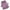 Purple, variant on QLEICOM Womens 3/4 Bell Sleeve Blouse Summer Plus Size Crewneck Lace Tops Floral Textured Babydoll Shirts Pink L, US Size:16