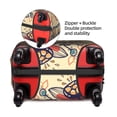 thumbnail image 4 of Kll Floral With Birds And Fantasy Flowers Luggage Cover Suitcase Cover Suitcase Protector (Luggage not included)-Large, 4 of 8